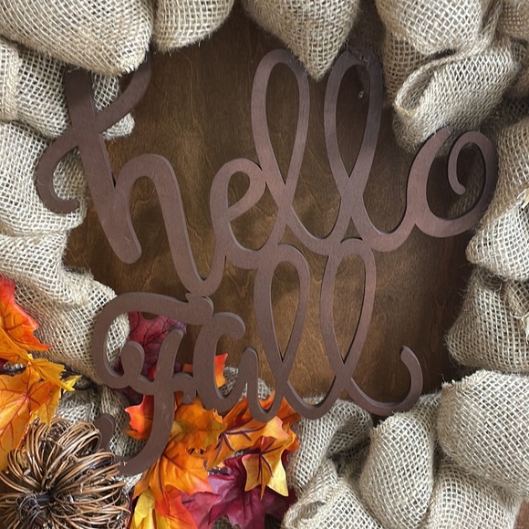 * Fall Wreath - Picture 3 of 6